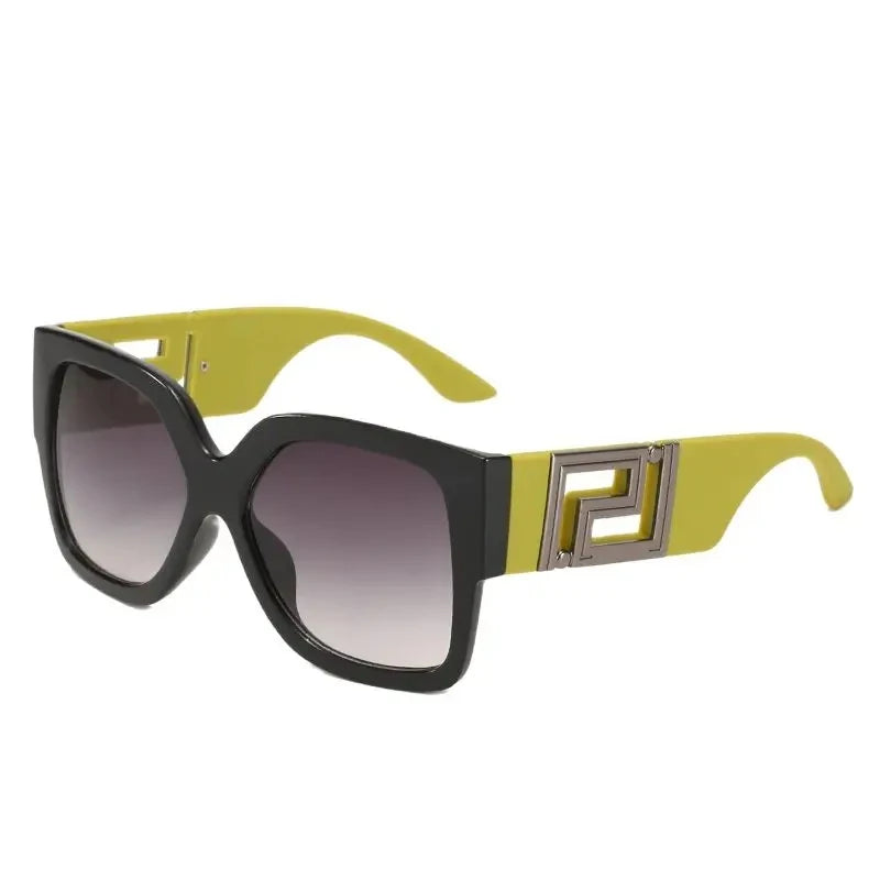 Sonnenbrille Männer Frauen Vintage Oversize Trendy Quadrat Gradient Shades Sonnenbrille 2023 Luxus Marke Design Mode UV400 Brillen