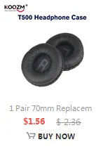 1 paar Ohr Ohrpolster-kissen Ersatz Drahtlose Kopfhörer Headset Schwamm Abdeckung Für Logitech H800 H 800 Kopfhörer Zubehör