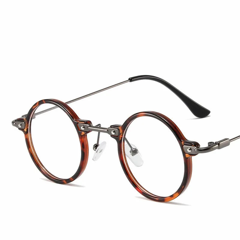 Runde Sonnenbrille für Männer Frauen Retro Steampunk Sonnenbrille männlich weiblich Marke Designer Metallrahmen Brillen Sonnenbrillen oculos de sol
