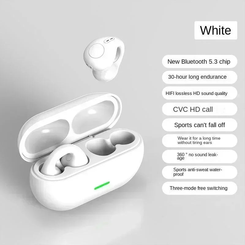 Neue Original T75 Knochenleitung Drahtlose Bluetooth 5,3 Kopfhörer Sport Kopfhörer HiFi Sound Qualität Wasserdichte TWS Headset