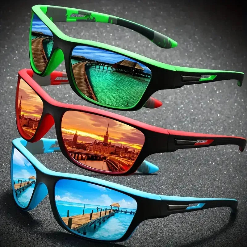 Polarisierte Angeln Sonnenbrille Männer Frauen Driving Shades Sonnenbrille Outdoor Wandern Radfahren Reisen Brillen UV400 Schutz