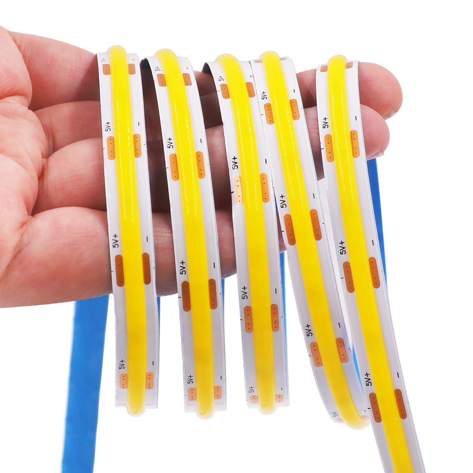 Dimm bares Cob LED-Streifen licht 5V USB flexibles LED-Band mit Ein-Aus-Schalter 120leds lineare Beleuchtung mit hoher Dichte und Klebeband