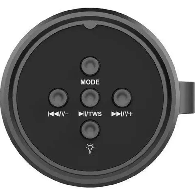 Lanfy #   BT-1202 Tragbarer Bluetooth-Lautsprecher mit bunter 360-LED-Lichtshow