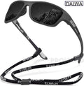 Dalwa Polarisierte Angeln Sonnenbrille Herren Driving Shades Männliche Sonnenbrille Wandern Klassische UV400 Brillen