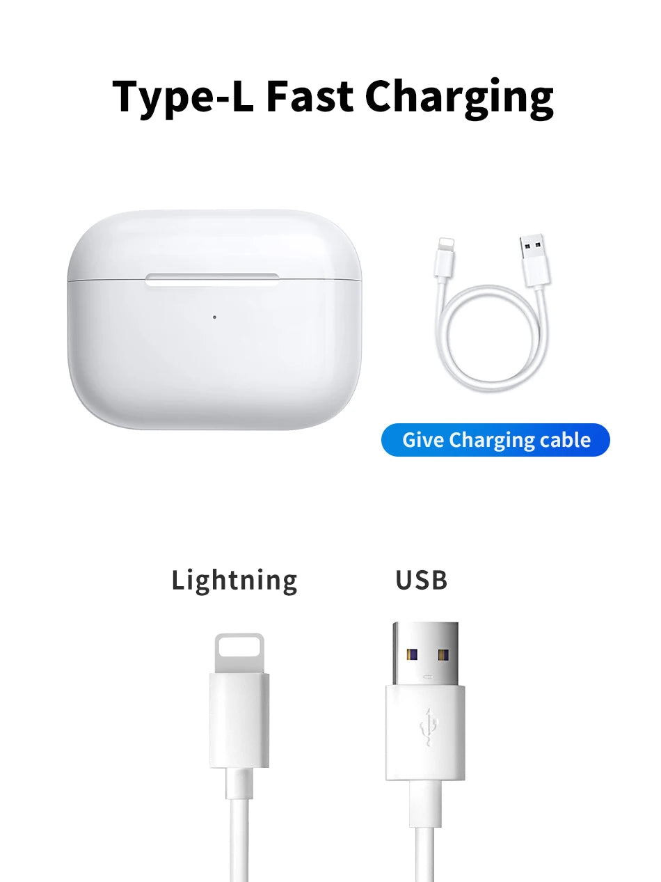Original Air Pro kabellose Bluetooth-Kopfhörer mit Geräuschunterdrückung, HiFi-Dual-Stereo-Ohrhörer für Xiaomi Lenovo Air Pods Pro