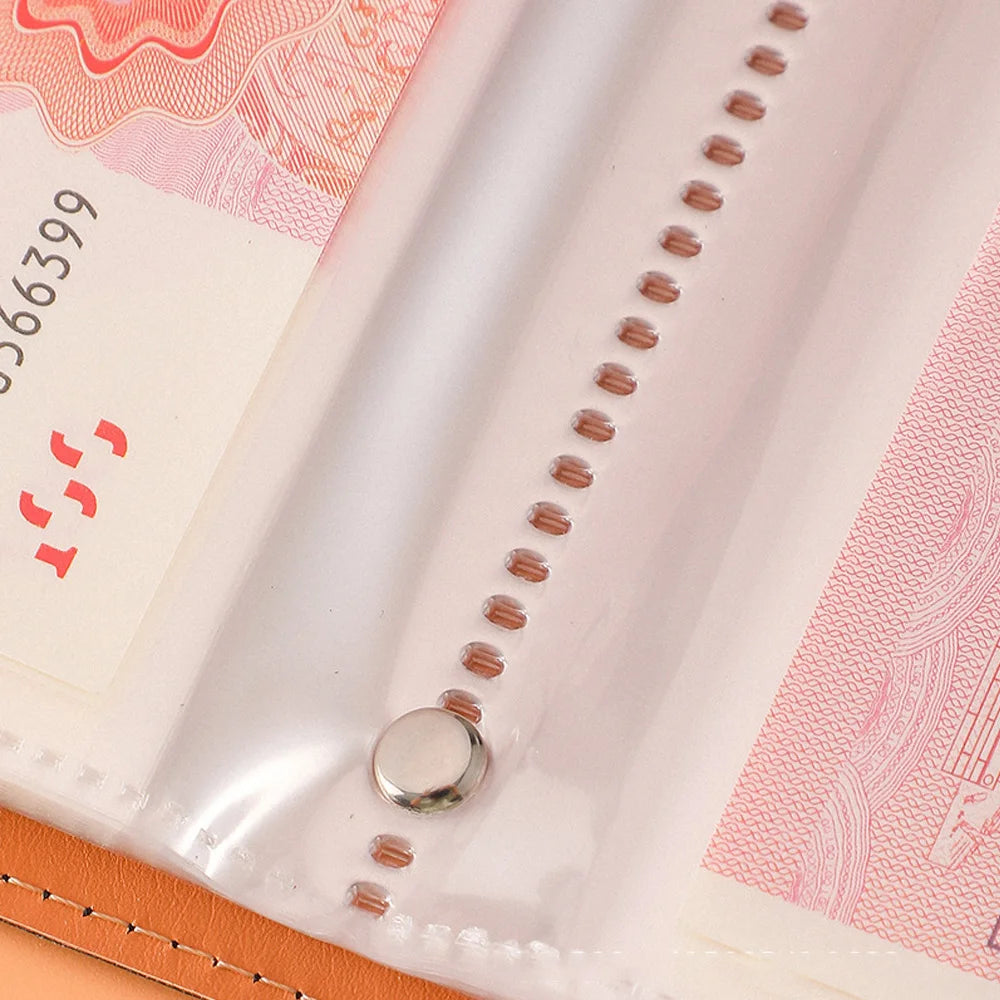 Eine Geldmappe mit großem Fassungsvermögen für die Verwaltung von Finanzständen, zur Aufbewahrung von Bargeld und Banknoten