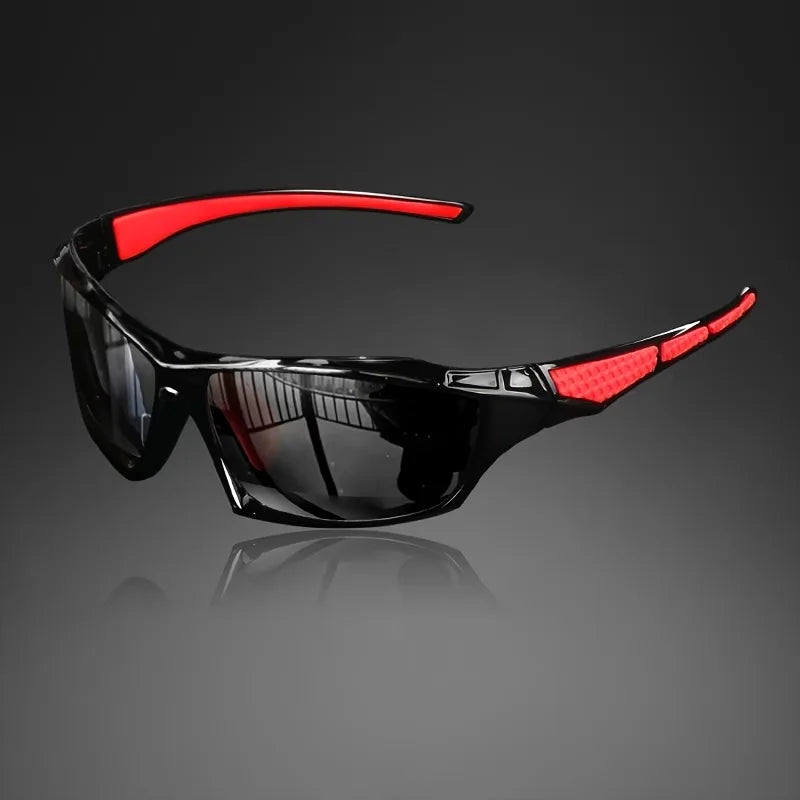 1/3 Stück Sportsonnenbrille für Herren, Leichte Nachtsichtbrille, Fahrrad-, Fahr- und Angelbrille, Modische Verspiegelte Sonnenbrille