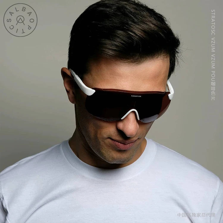 ALBA Radfahren Goggl Sonnenbrille Sport Radfahren Brille Mail Brille Fahrrad Mountainbike Brille männer Brillen ciclismo mtb