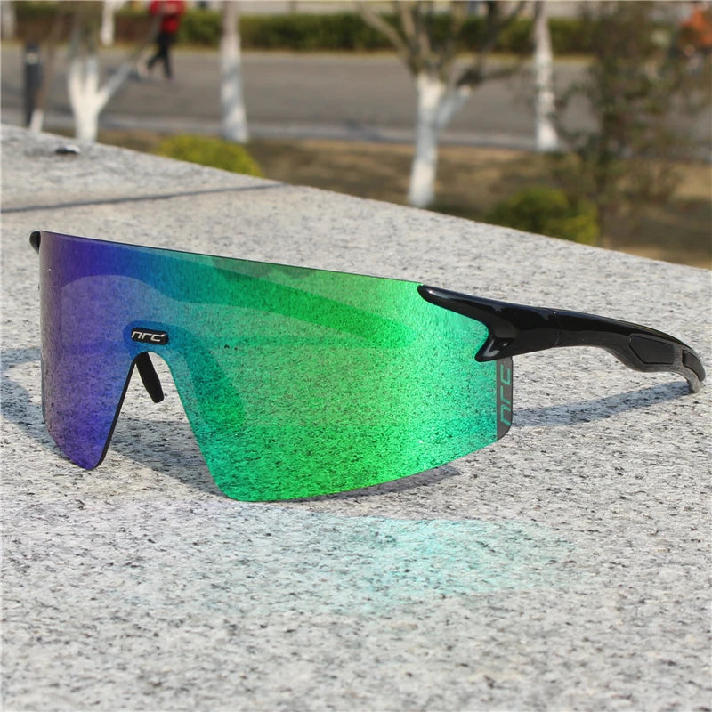 NRC Radfahren Sonnenbrille 1 objektiv UV400 TR90 Sport Fahrrad Brille MTB Mountainbike Angeln Wandern Reiten Brillen für Männer Frauen