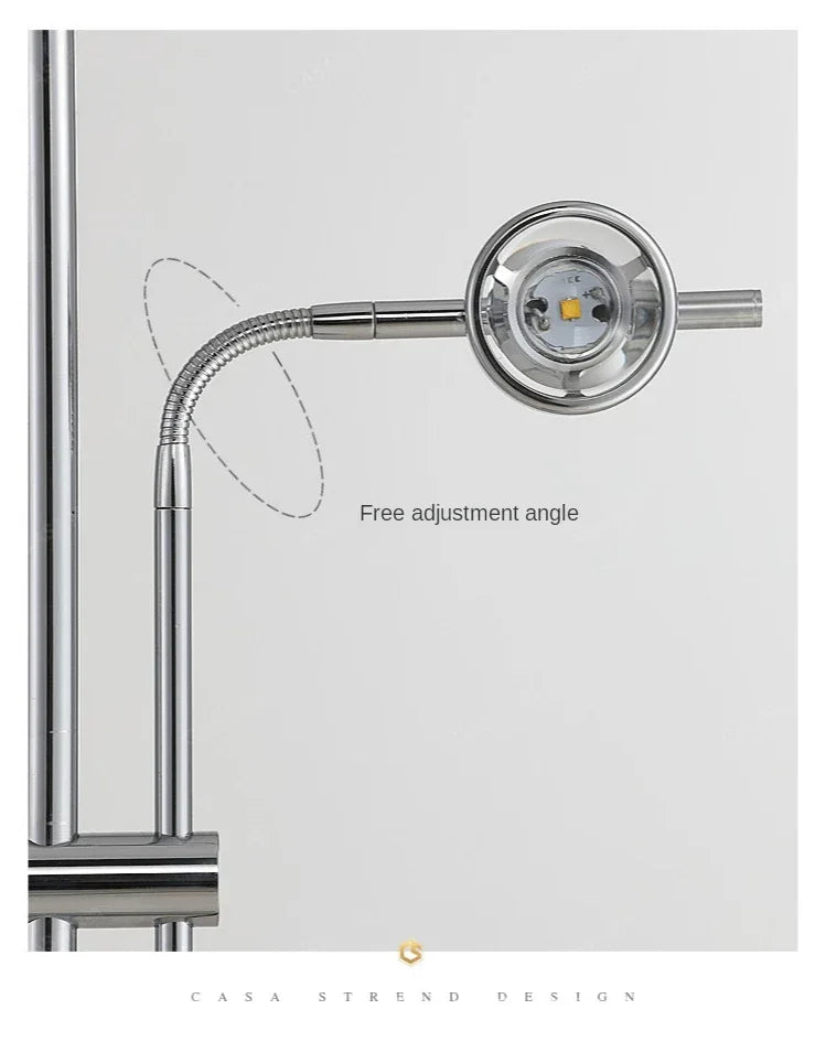 Moderne minimalistische Designer-Projektionslampe mit mehreren Köpfen, minimalistischer Stil, Heimdekoration, Licht, Wohnzimmer, LED-Stehlampe
