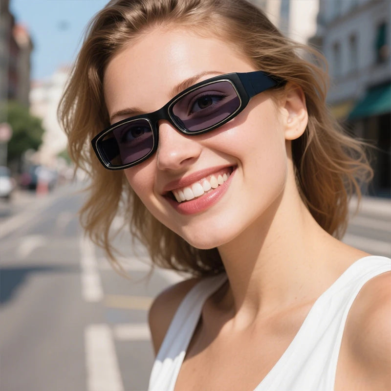 Sonnenbrille Für Männer Frauen Populor Retro Kleine Rahmen Hohe Qualität Outdoor Brille Fahren Strand Urlaub Zubehör Brillen