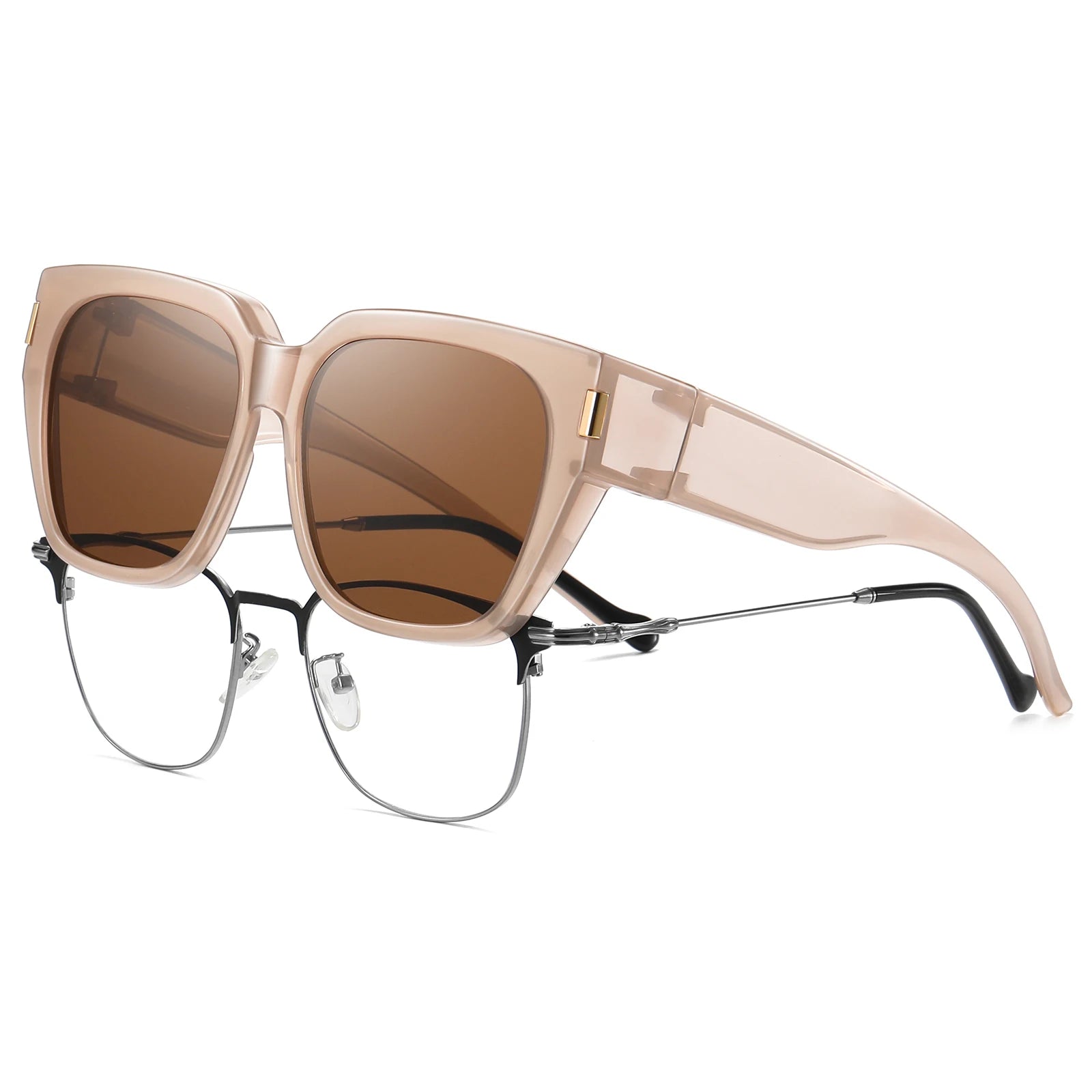Sonnenbrille nset, Blends chutz brille, polarisierte Sonnenbrille für Myopie, Anti-UV-Sonnenbrille