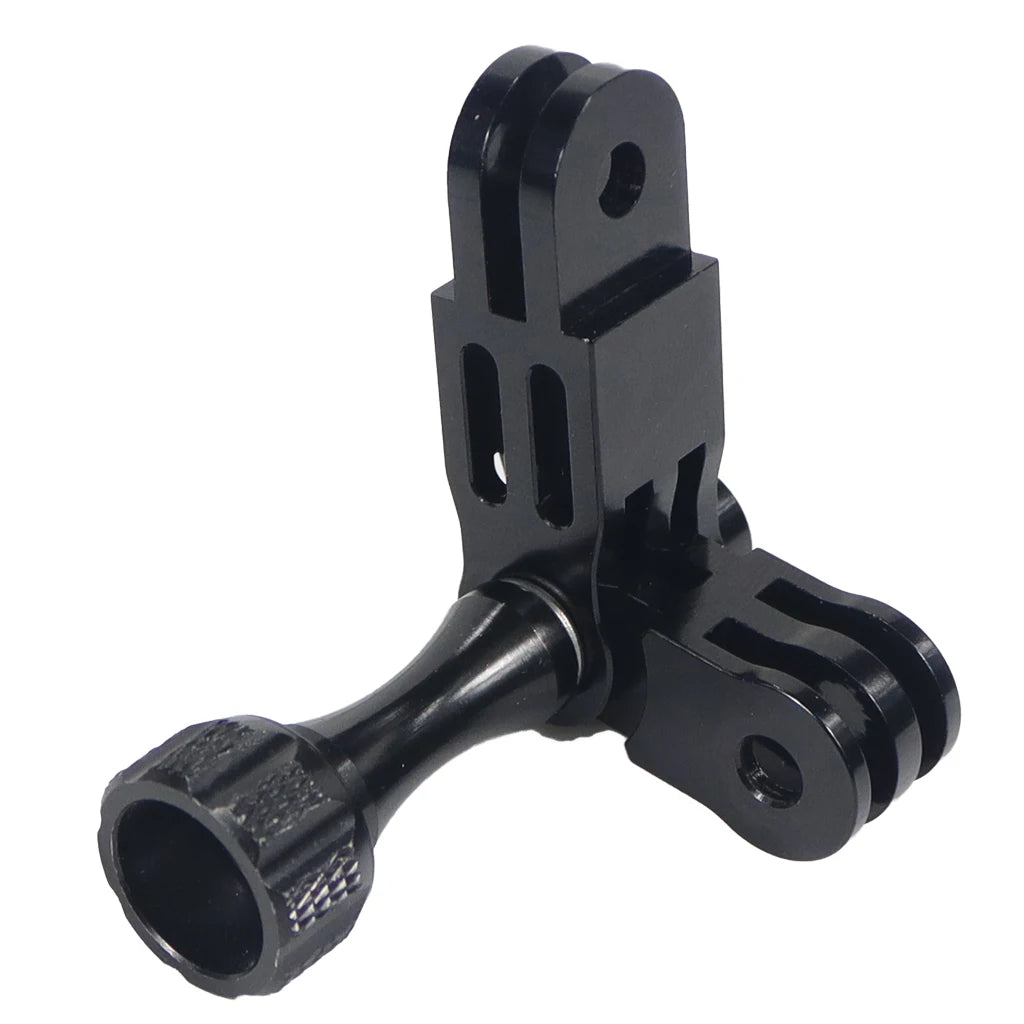 CNC-Aluminium-Drei-Wege-Schwenkarm-Montageadapter für GOPRO Hero 13 12 11 10 Session Yi SJcam EKEN Sony DJI Action Kamerastativ