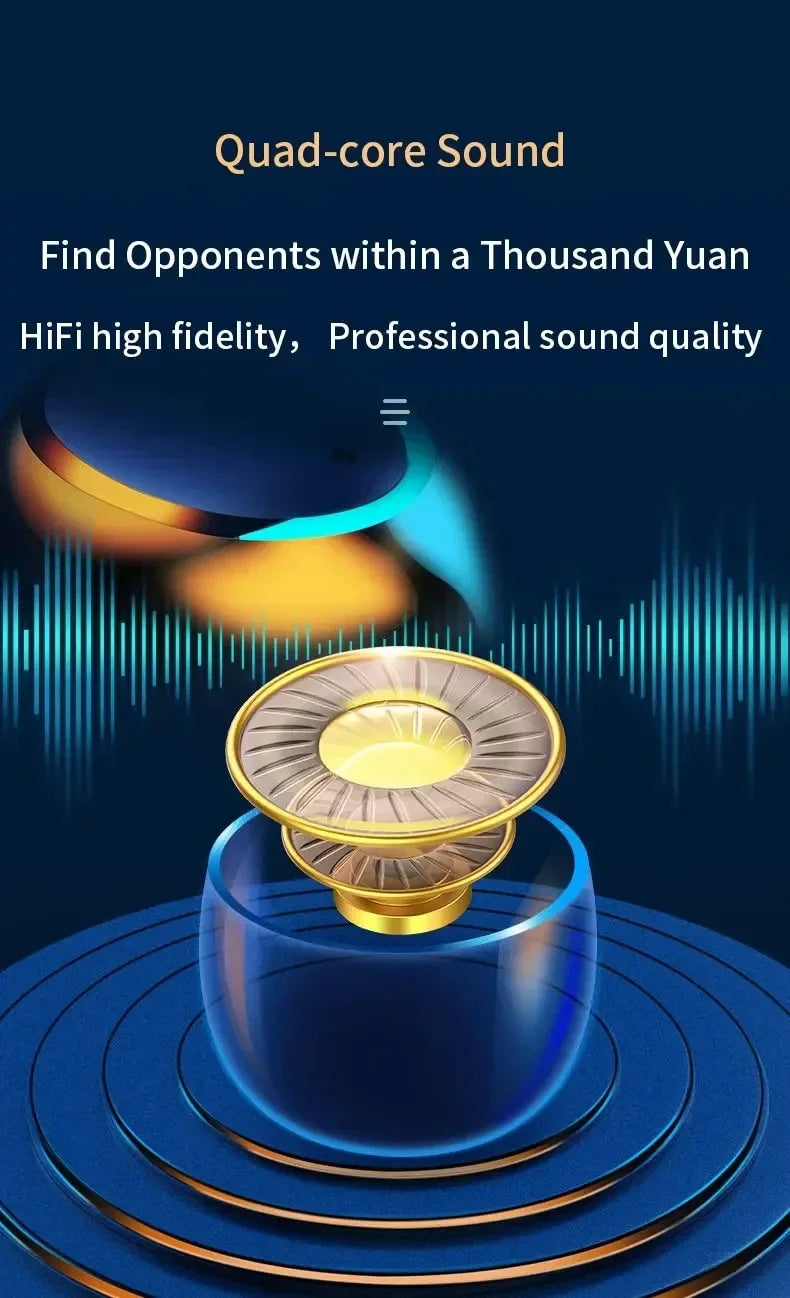 F9 5C Drahtlose Bluetooth Kopfhörer Tws Wasserdichte Ohrhörer Kopfhörer Digital Display Headset Große Kapazität Lade Fall