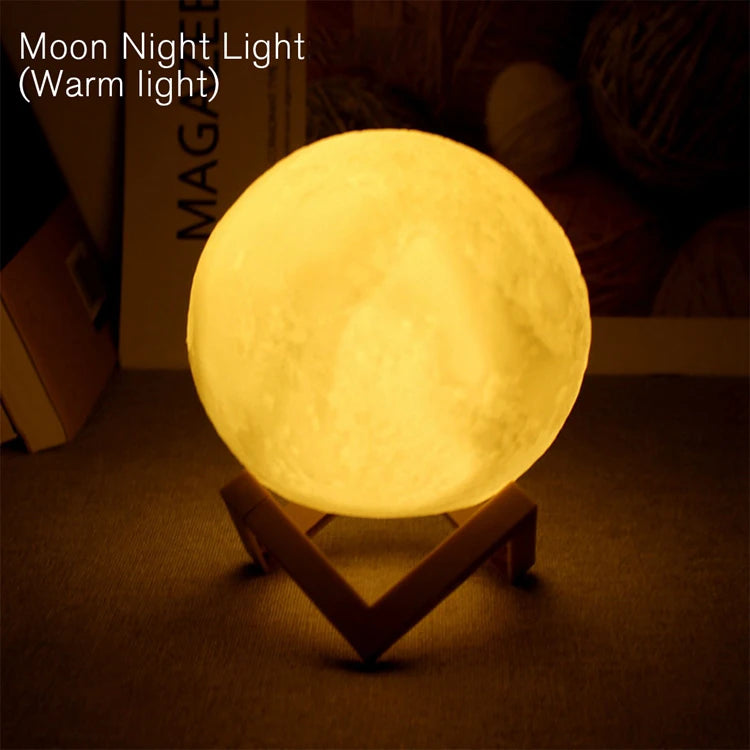 Buchlicht LED Mondlicht Galaxie Licht, Mond Nachtlicht, Mädchen, Junge, Kindergeburtstagsgeschenk, Schlafzimmerdekoration Innenbeleuchtung