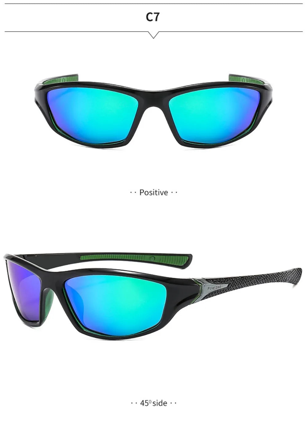 Mode Sport Polarisierte Sonnenbrille Männer Frauen Angeln Wandern Laufen Radfahren Bergsteigen Sport Mann Sonnenbrille UV400 Brillen