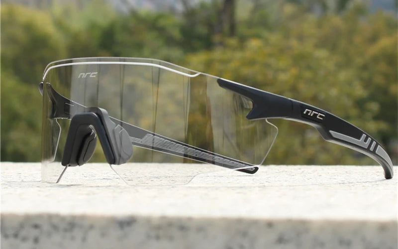 NRC Radfahren Sonnenbrille 1 objektiv UV400 TR90 Sport Fahrrad Brille MTB Mountainbike Angeln Wandern Reiten Brillen für Männer Frauen