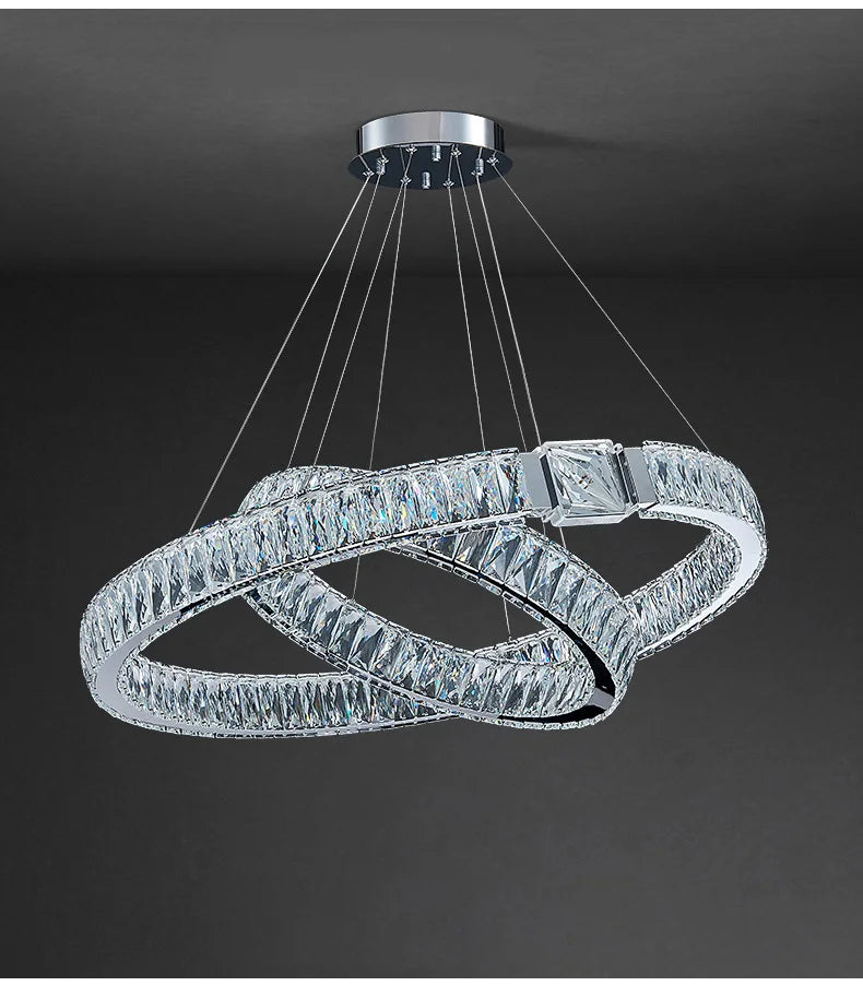 Moderne Luxus LED Kristall Kronleuchter Home Villa Beleuchtung Wohnzimmer Esszimmer Dekoration Decke Pendel leuchten Innen leuchten