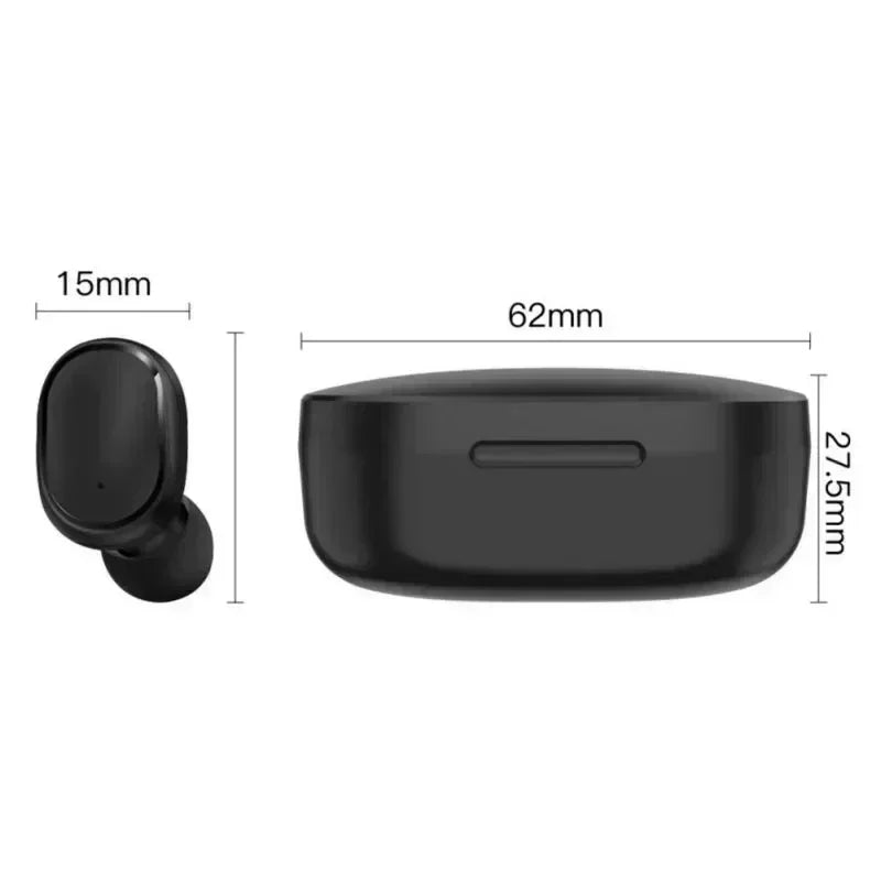 E6S Drahtlose Bluetooth-Kopfhörer TWS Bluetooth-Headset Drahtlose Ohrhörer Ohrhörer mit Geräuschunterdrückung und Mikrofon-Kopfhörer