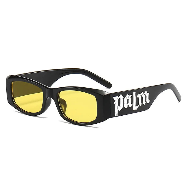 Sonnenbrille weiblich ins Straße Schießen Sonnenschutz Internet Celebrity Brille funky konkave Form kleine Rahmen Sonnenbrille 5326