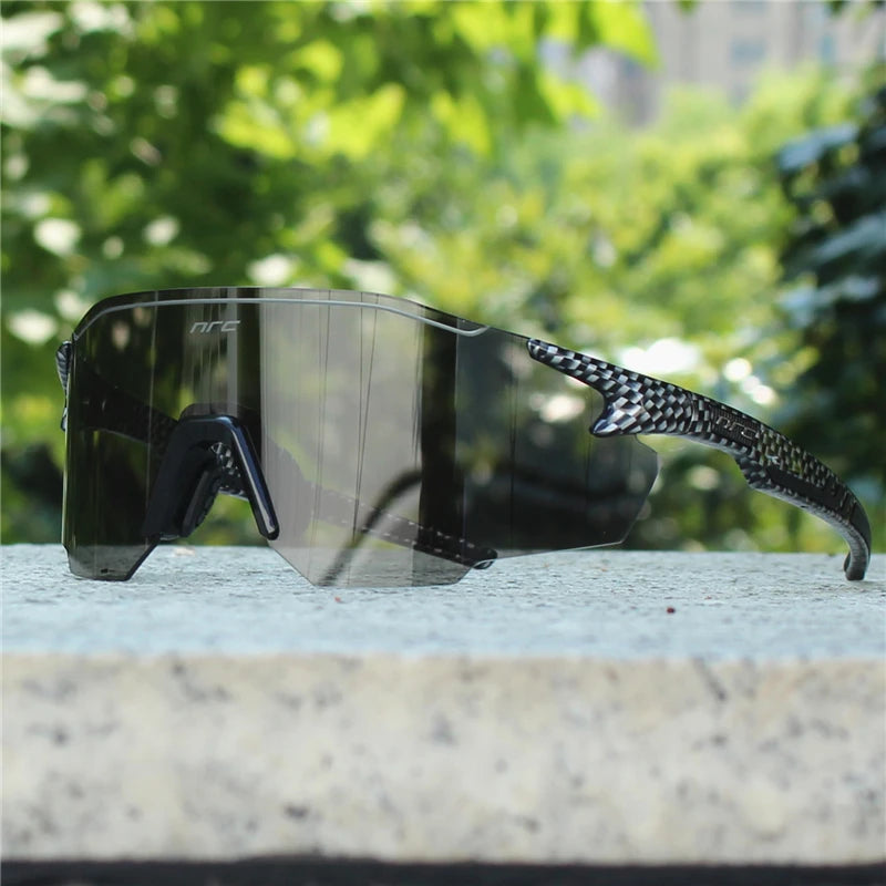 NRC Radfahren Sonnenbrille 1 objektiv UV400 TR90 Sport Fahrrad Brille MTB Mountainbike Angeln Wandern Reiten Brillen für Männer Frauen