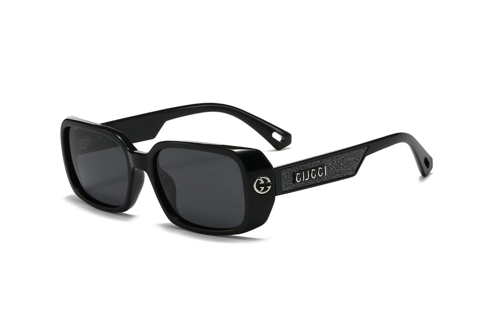 Quadratische, stilvolle Sonnenbrille für Männer und Frauen, UV400, blendfrei, geeignet zum Radfahren, Angeln, Wandern, Fahren, Laufen, Gesichtsformung
