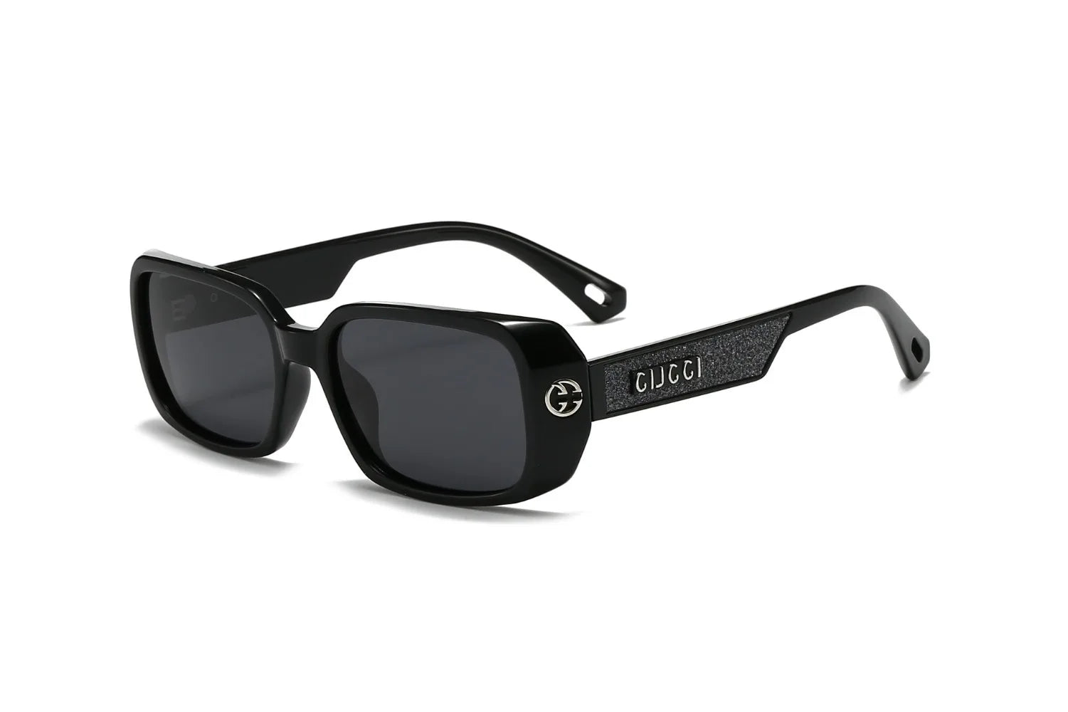 Quadratische, stilvolle Sonnenbrille für Männer und Frauen, UV400, blendfrei, geeignet zum Radfahren, Angeln, Wandern, Fahren, Laufen, Gesichtsformung
