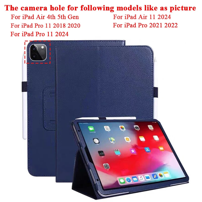 Für iPad 2 3 4 Fall PU Leder Tablet Abdeckung für iPad 9,7 6th 10,2 8th 9th 11th 2025 Air 11 2 3 4th 5th 10,9 Pro 11 Funda Capa