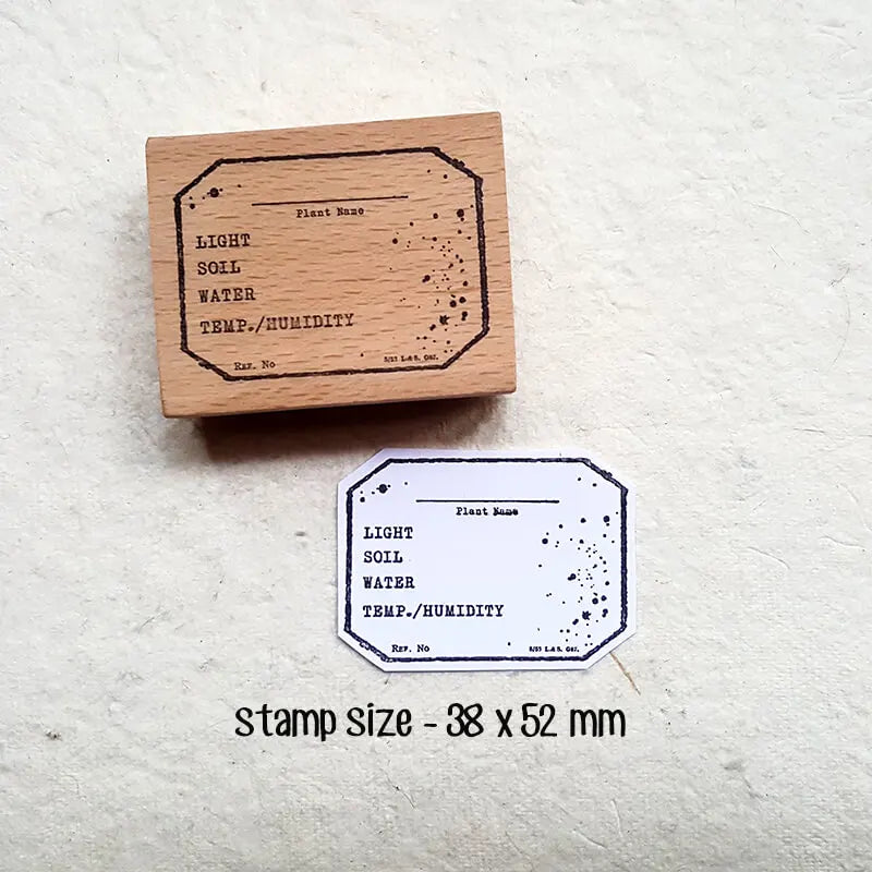 Scrapbooking Stempel Zimmerpflanzenliebhaber Alocasie Anthurium Begonie Tagebuch Dekoration Journaling Holzstempel