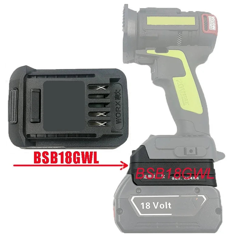 Bat618 Adapter Konverter Für Bosch 18V Batterie Für Makita Für Milwaukee Für Dewalt Für Hitachi Für Metabo Für AEG RIDGID maschine
