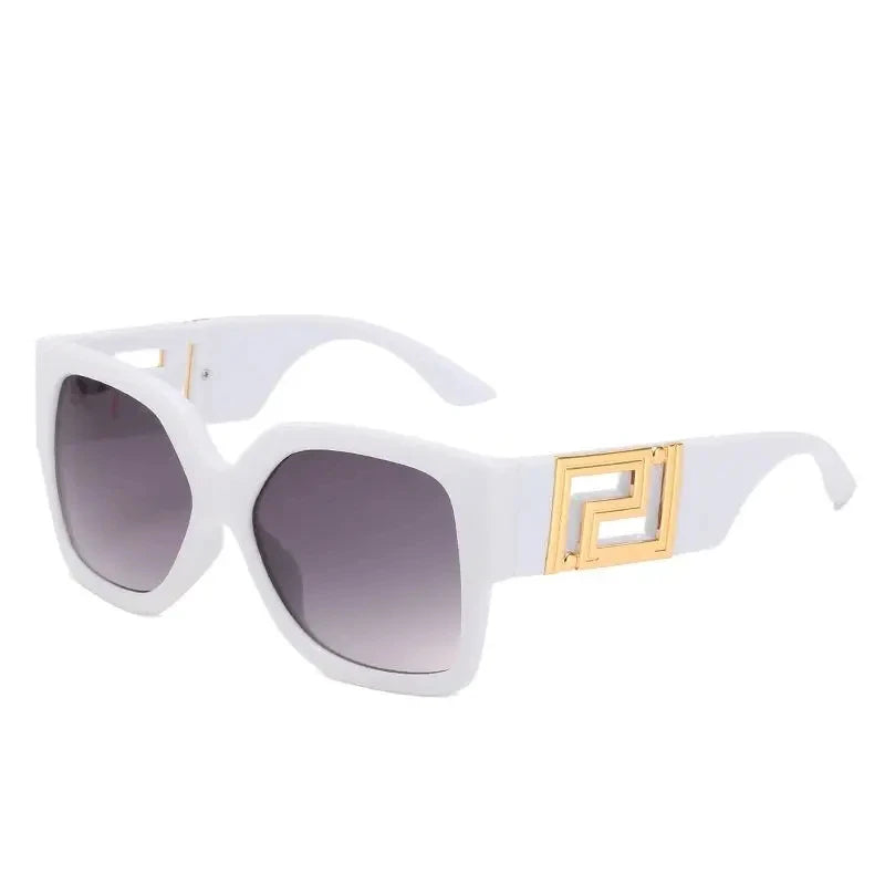 Sonnenbrille Männer Frauen Vintage Oversize Trendy Quadrat Gradient Shades Sonnenbrille 2023 Luxus Marke Design Mode UV400 Brillen