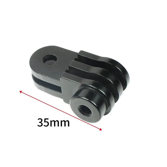 CNC-Aluminium-Drei-Wege-Schwenkarm-Montageadapter für GOPRO Hero 13 12 11 10 Session Yi SJcam EKEN Sony DJI Action Kamerastativ