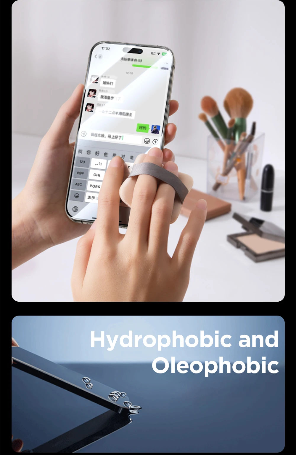 Joyroom 1/2/3 Stück HD-Glas für iPhone 17 16 15 14 13 12 Pro Max Displayschutzfolie für iPhone 17 16 Pro Max Glas gehärtetes Glas