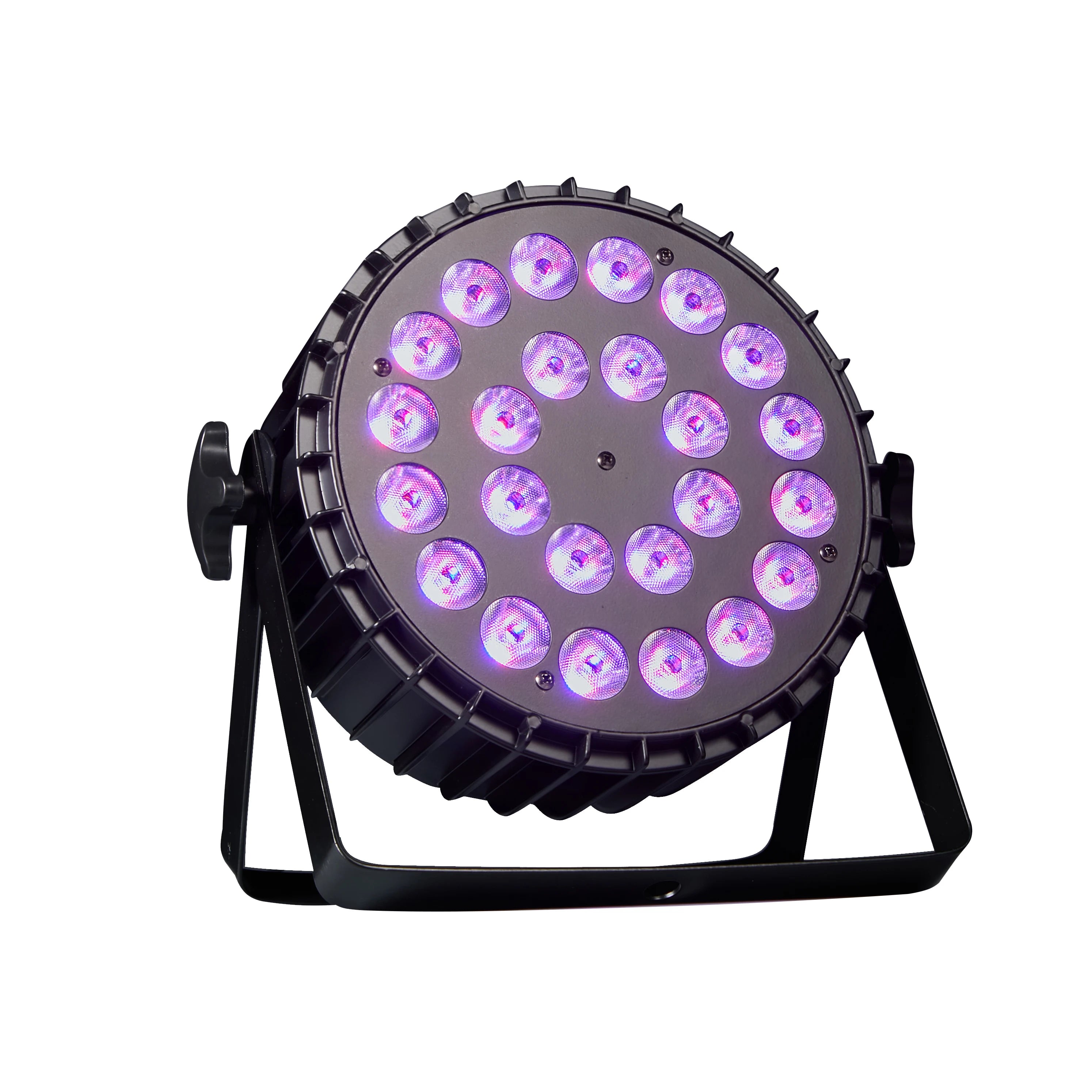 LED Par licht 24x18W RGBWA UV 6in1 led Bühne licht beruf Bühne beleuchtung Aluminium gehäuse dj waschen licht