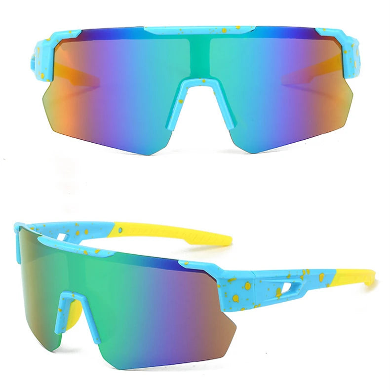 Sonnenbrille für Männer Sport Fahrrad Brille Fahrrad Mountainbike Wandern Camping Golf UV-Schutzbrille Frauen Baseball