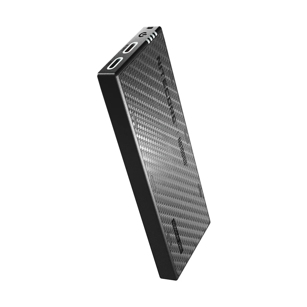 NITECORE NB10000 Gen4 9V 22,5W Schnellladende Carbonfaser-Powerbank 10000mAh Mobile Outdoor-Powerbank IPX7 Dual USB-C
