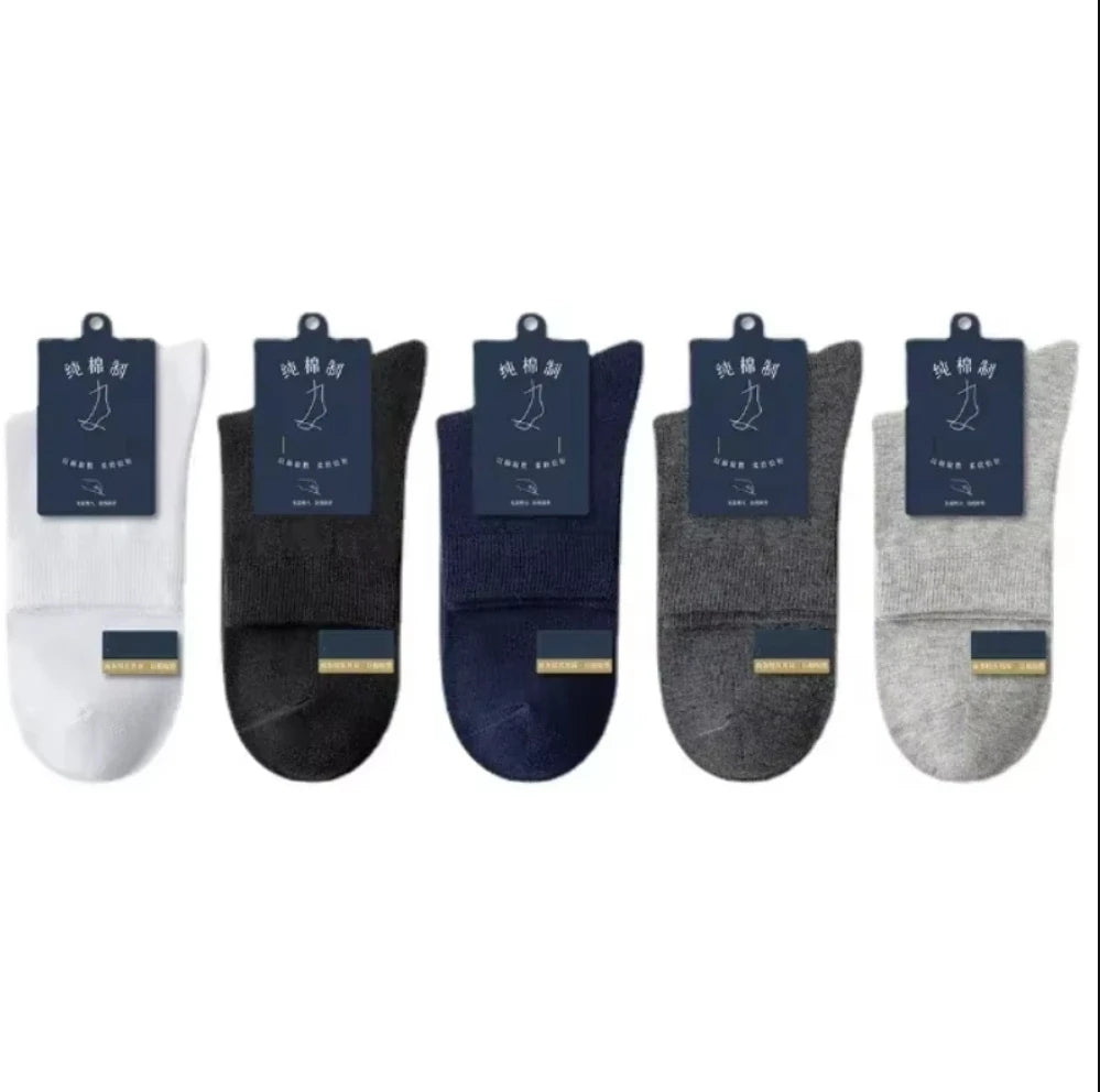 10/5/3pairs Atmungsaktive Con Sport Strümpfe Männer Bambus Faser Herbst und Winter Männer Socken Schweiß Absorption Deodorant business Sox
