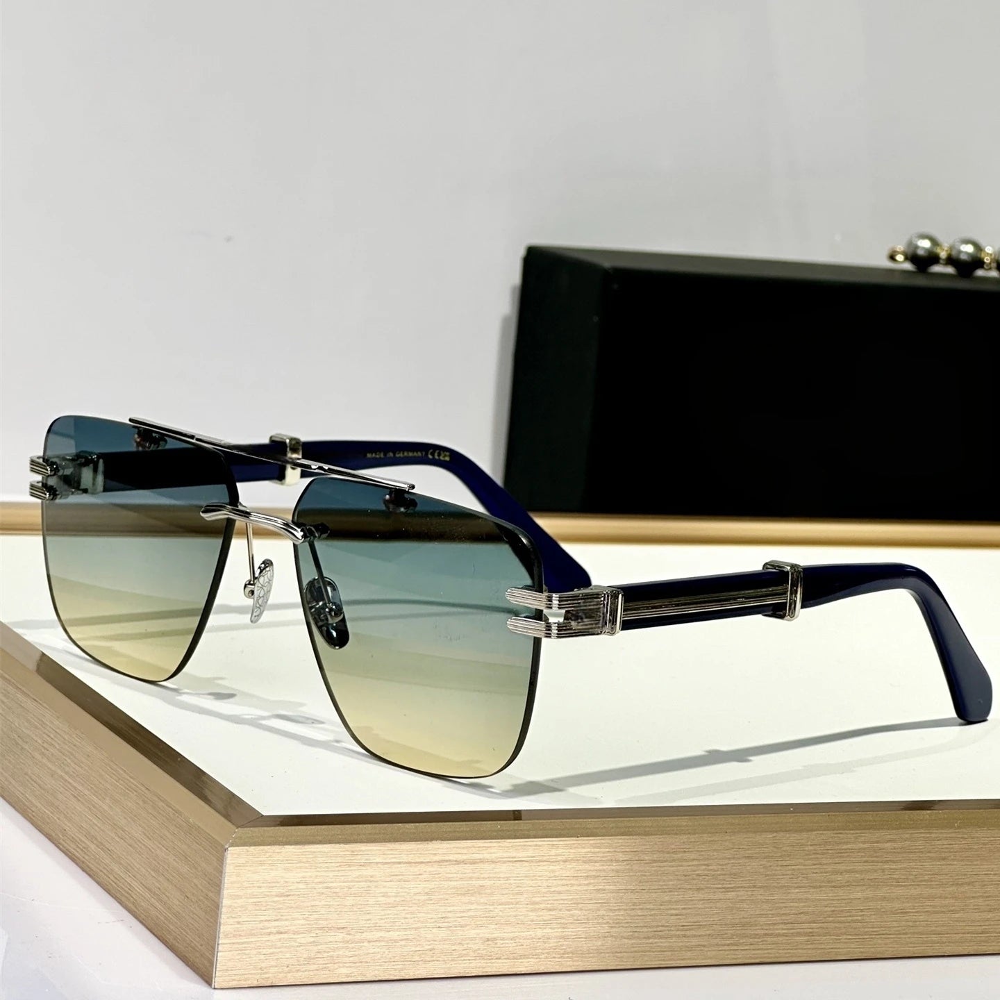 Double Bridge Sonnenbrille für Herren Z102 Original Classic UV400 Rahmenschutz Herren Sonnenbrille Outdoor zum Angeln Dirving
