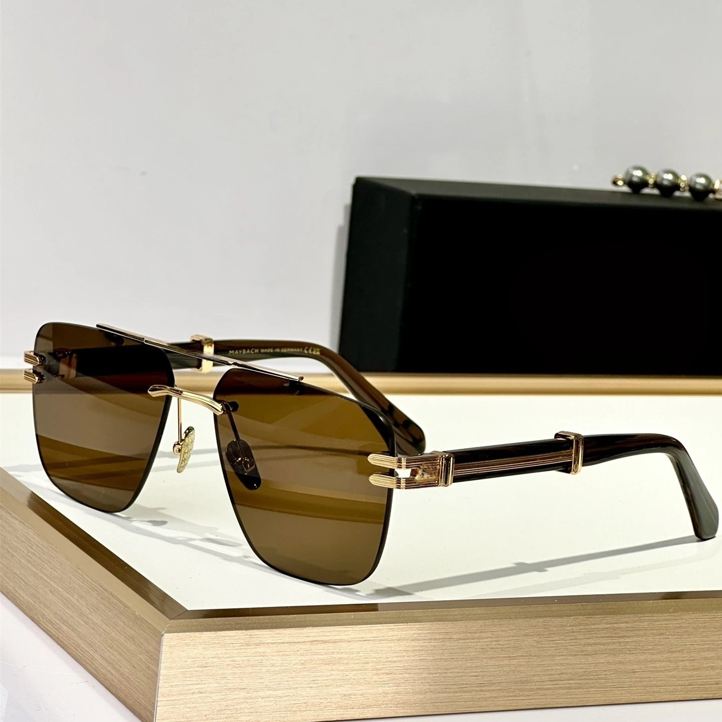 Double Bridge Sonnenbrille für Herren Z102 Original Classic UV400 Rahmenschutz Herren Sonnenbrille Outdoor zum Angeln Dirving