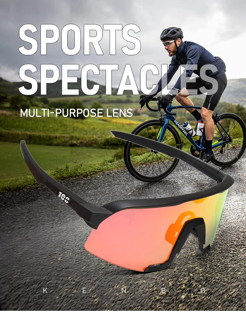 Sport-Radsportbrillen S6 Radsportbrillen für Männer und Frauen Straßenfahrrad-Brillen Mountainbike-Sonnenbrillen Sport-Eyewear TR90