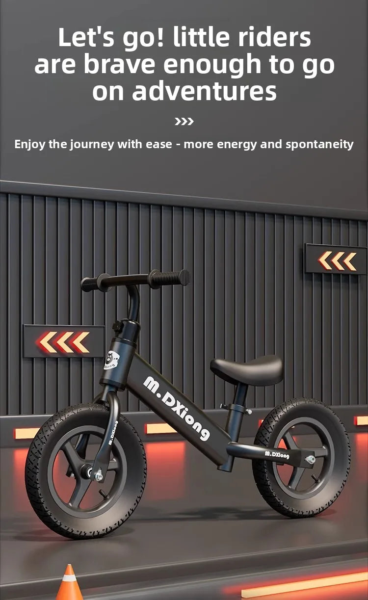 Kinder-Laufrad ohne Pedale, zweirädriger Roller, Fahrrad, Rutsche, Spielzeug, Yo-Yo-Fahrrad