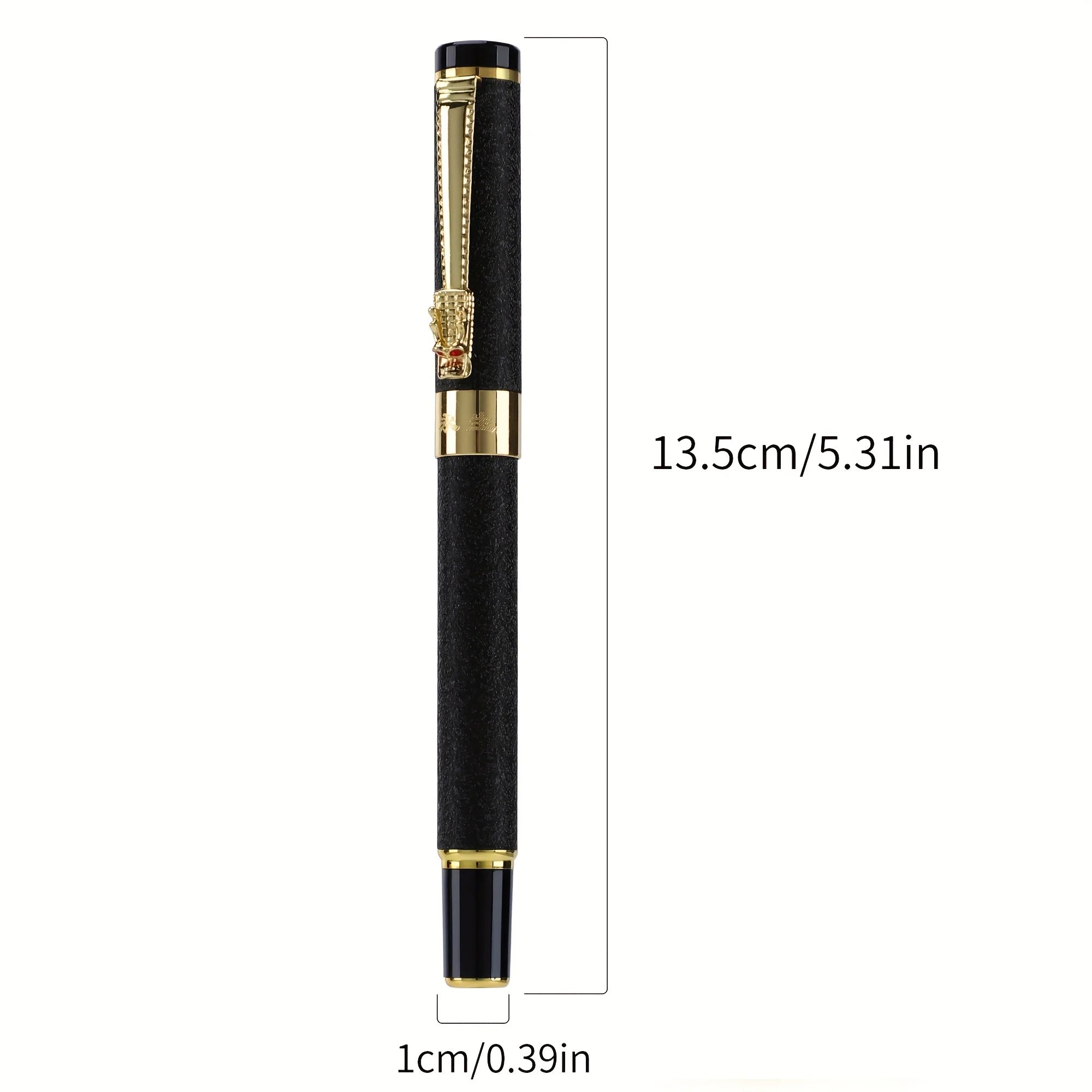 1 Stück Scrub-Metallstift, Lidium-Spitze, mittlere Größe 0,5 mm, Büro-Schüler für Männer und Frauen, tägliches Schreiben, bester Füllfederhalter,