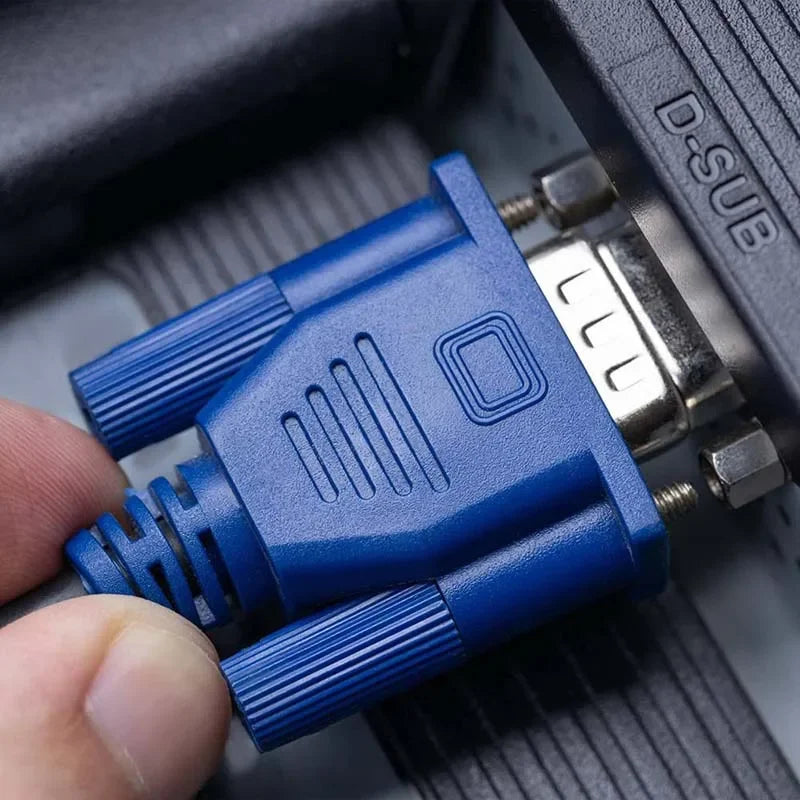 VGA-Kabel 3+5 1,4 m für Monitorcomputer an TV- und Projektor-Datenverbindung