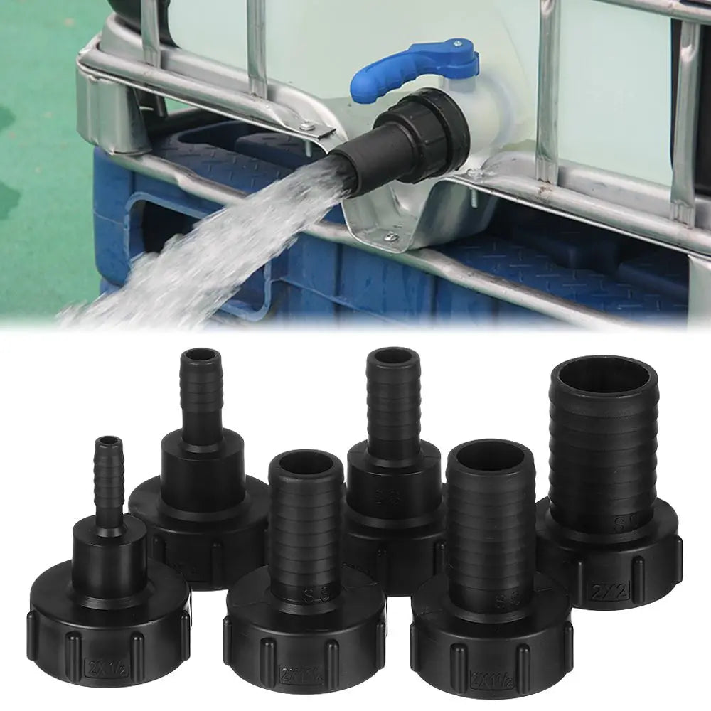 IBC Tank Adapter Adaptor Connector Water Tank Outlet Connection Fitting Tool For Home Garden Water Connectors Hose Fittings