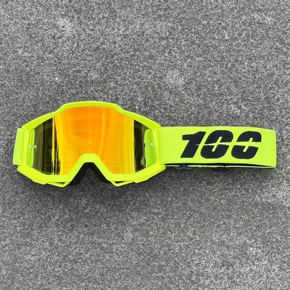 Neue Motorrad Brille Motocross Sicherheit HD Linsen Brille Dirt Bike ATV Ski MTB Brille MOTO Outdoor Radfahren Sonnenbrille