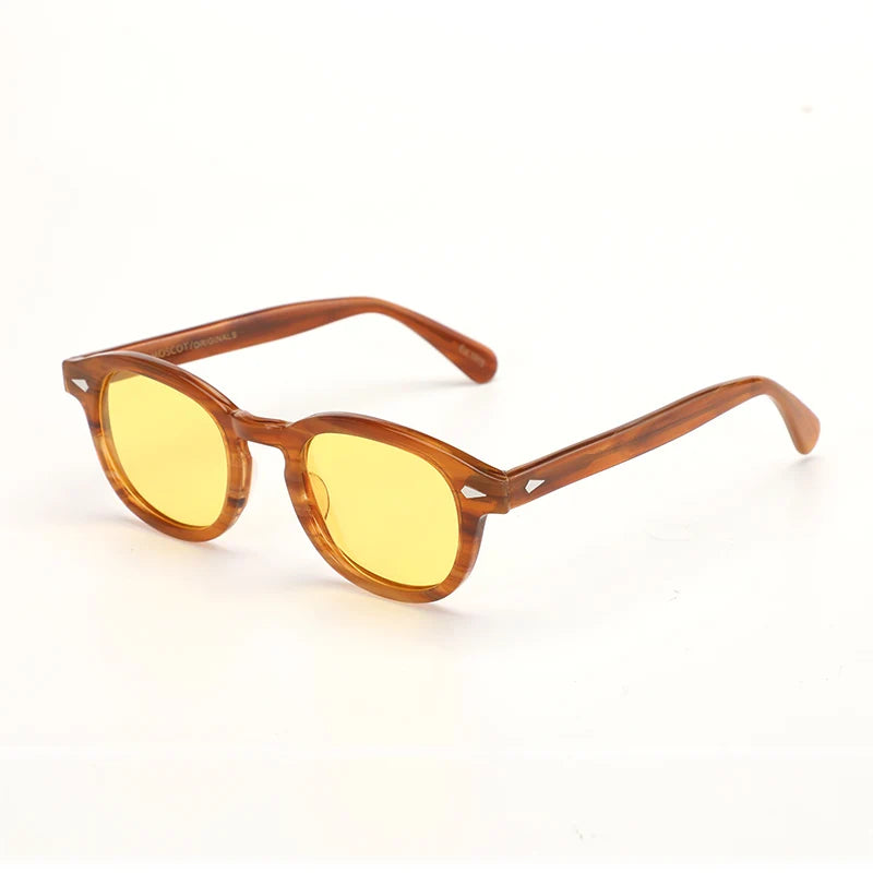 Lemtosh Sonnenbrille Mann Johnny Depp Polarisierte Sonnenbrille Frau Luxus Marke Vintage Acetat Rahmen Fahrer Schatten