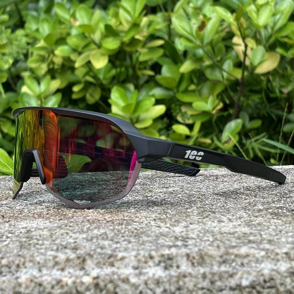 100 Radfahren Sonnenbrillen UV400 TR90 Sport Fahrrad Brille MTB Mountainbike Angeln Wandern Reiten Brillen für Männer Frauen Sport