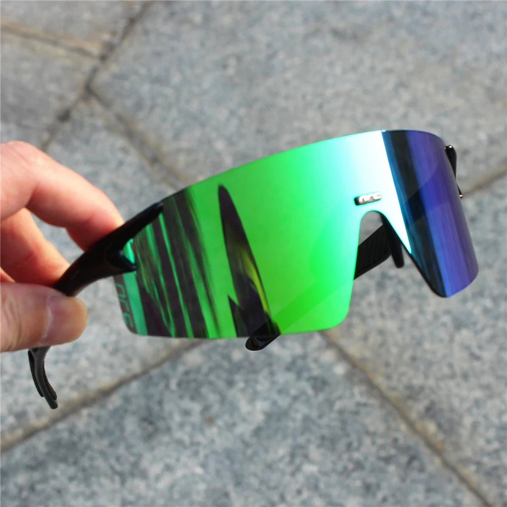 NRC Radfahren Sonnenbrille 1 objektiv UV400 TR90 Sport Fahrrad Brille MTB Mountainbike Angeln Wandern Reiten Brillen für Männer Frauen