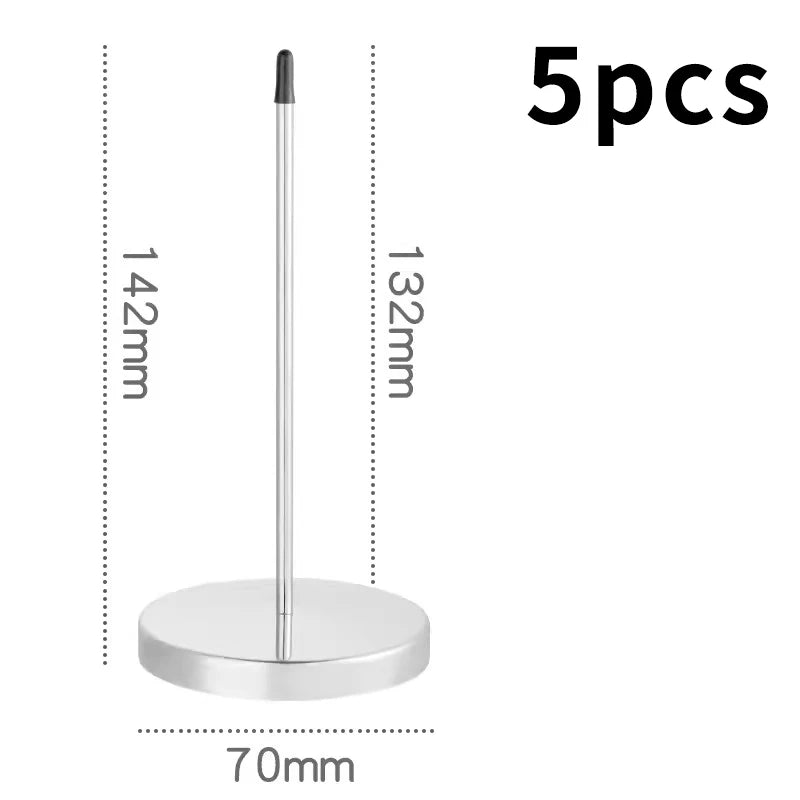 Bill Fork Desk Receipt Memo Holder Ticket Paper Summons Fork Spike Stick for Restaurant Kitchen Check Spindle Ticket Stabber