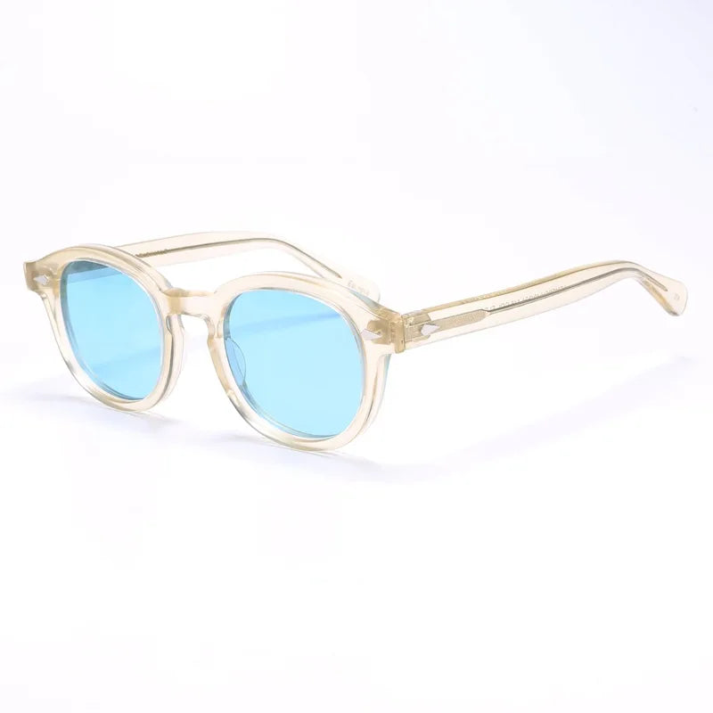 Lemtosh Sonnenbrille Mann Johnny Depp Polarisierte Sonnenbrille Frau Luxus Marke Vintage Acetat Rahmen Fahrer Schatten